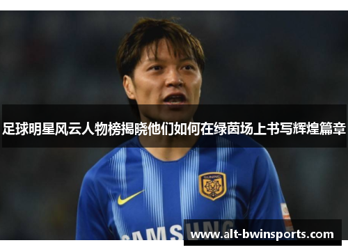 足球明星风云人物榜揭晓他们如何在绿茵场上书写辉煌篇章