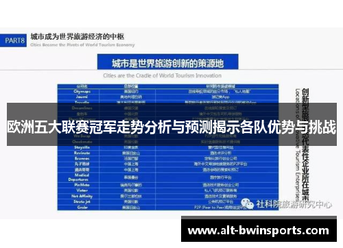 欧洲五大联赛冠军走势分析与预测揭示各队优势与挑战